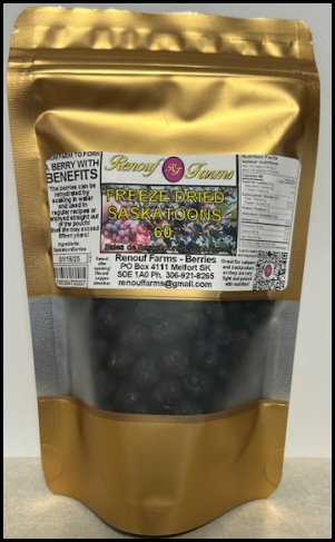 fd
              sasskatoon 60g